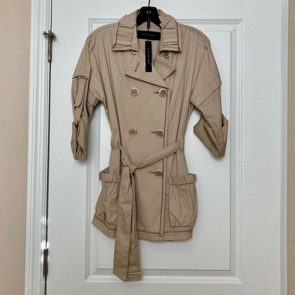 Elie Tahari Cotton Jacket  $158 Size XS